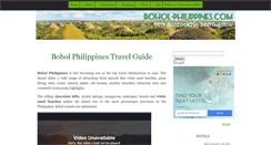 Desktop Screenshot of bohol-philippines.com
